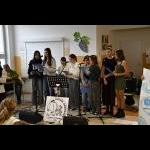 4. 11. 2025 – Čtenářská štafeta ZŠ (Foto: Kryštof Krtička)