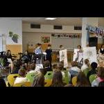 4. 11. 2025 – Čtenářská štafeta ZŠ (Foto: Kryštof Krtička)