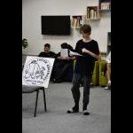 4. 11. 2025 – Čtenářská štafeta ZŠ (Foto: Kryštof Krtička)