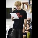 4. 11. 2025 – Čtenářská štafeta ZŠ (Foto: Kryštof Krtička)