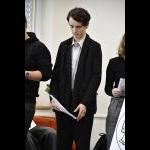 4. 11. 2025 – Čtenářská štafeta ZŠ (Foto: Kryštof Krtička)