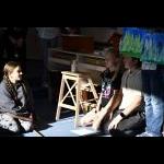 4. 11. 2025 – Čtenářská štafeta ZŠ (Foto: Kryštof Krtička)